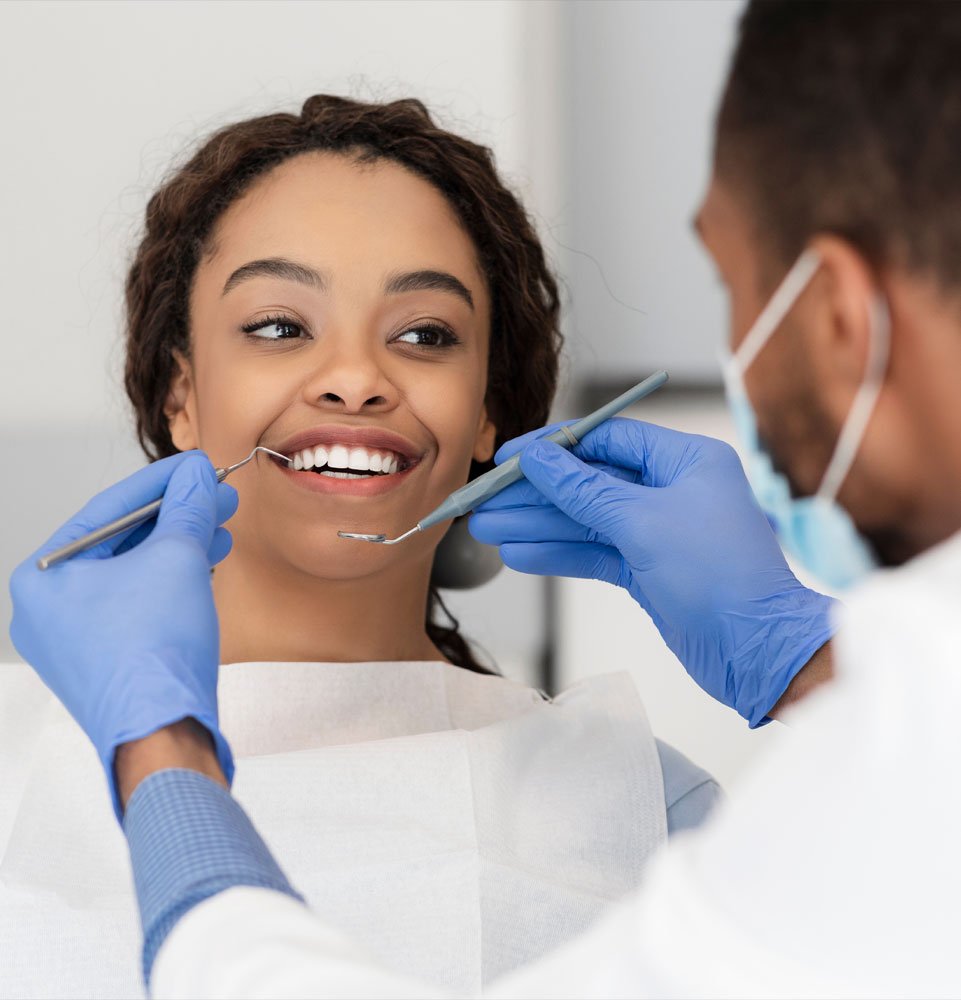 sedation dentistry patient undergoing procedure