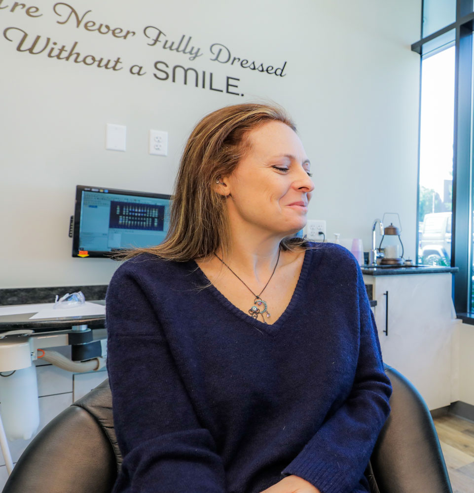 Anxious dental patient