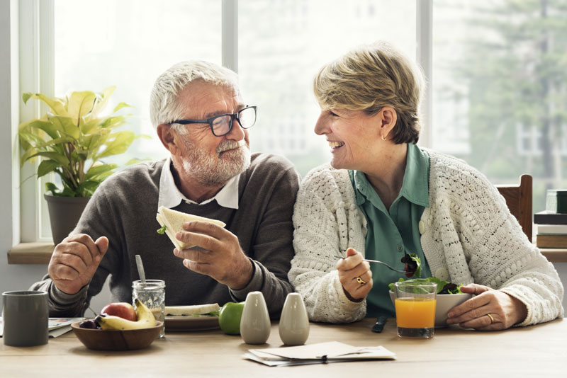 My Dental Company - Dental Implant Patients Eating Together In Colorado Springs, CO